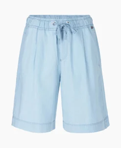 Marc Cain Pants Short Wp 83.03 D63 Licht Blauw