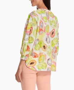 Marccain Collectie Blouse Wc 51.26 W27 Midden Geel