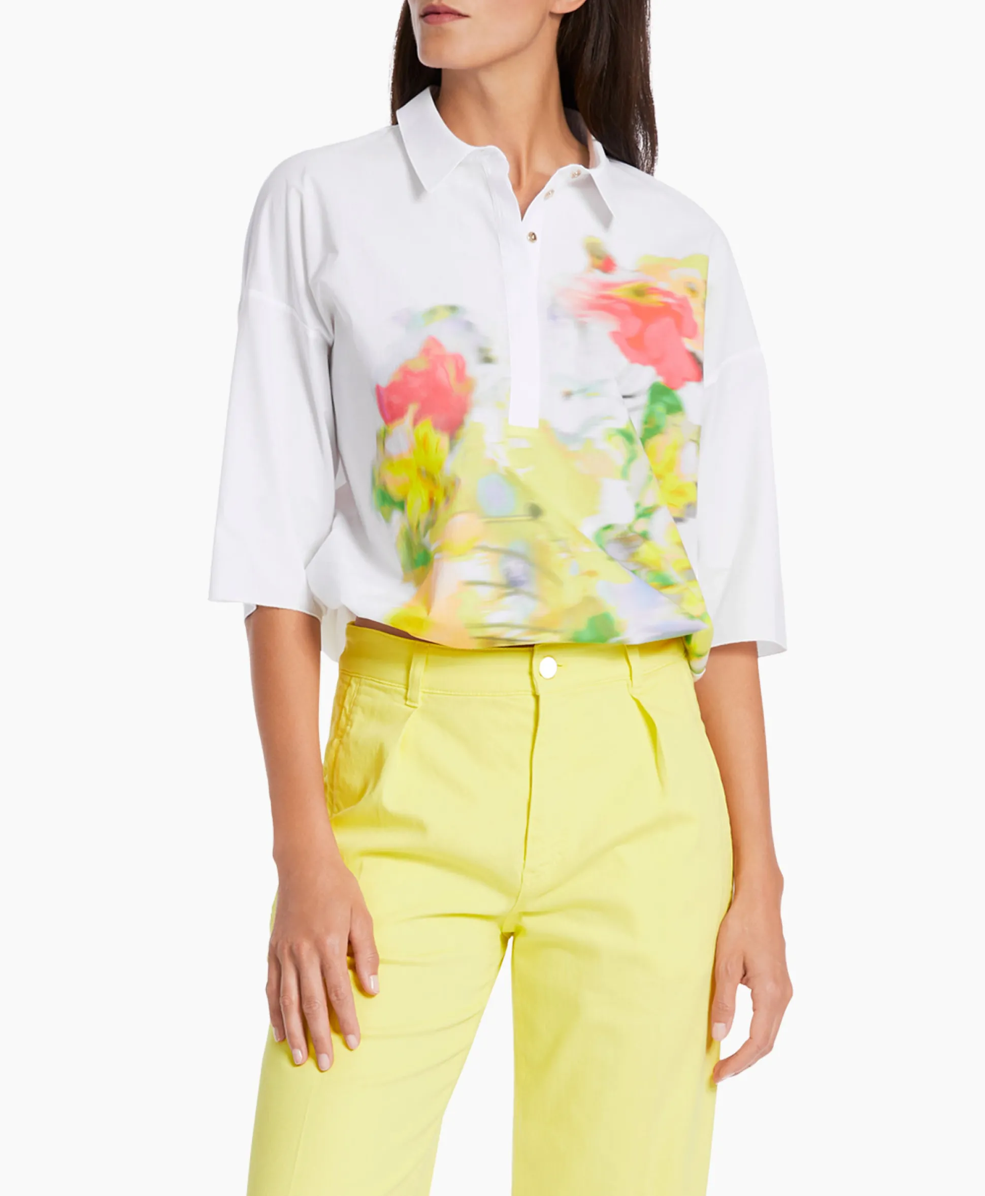 Marccain Collectie Blouse Wc 55.02 J28 Wit
