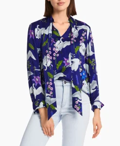Marccain Collectie Blouse Wc 51.12 W23 Paars