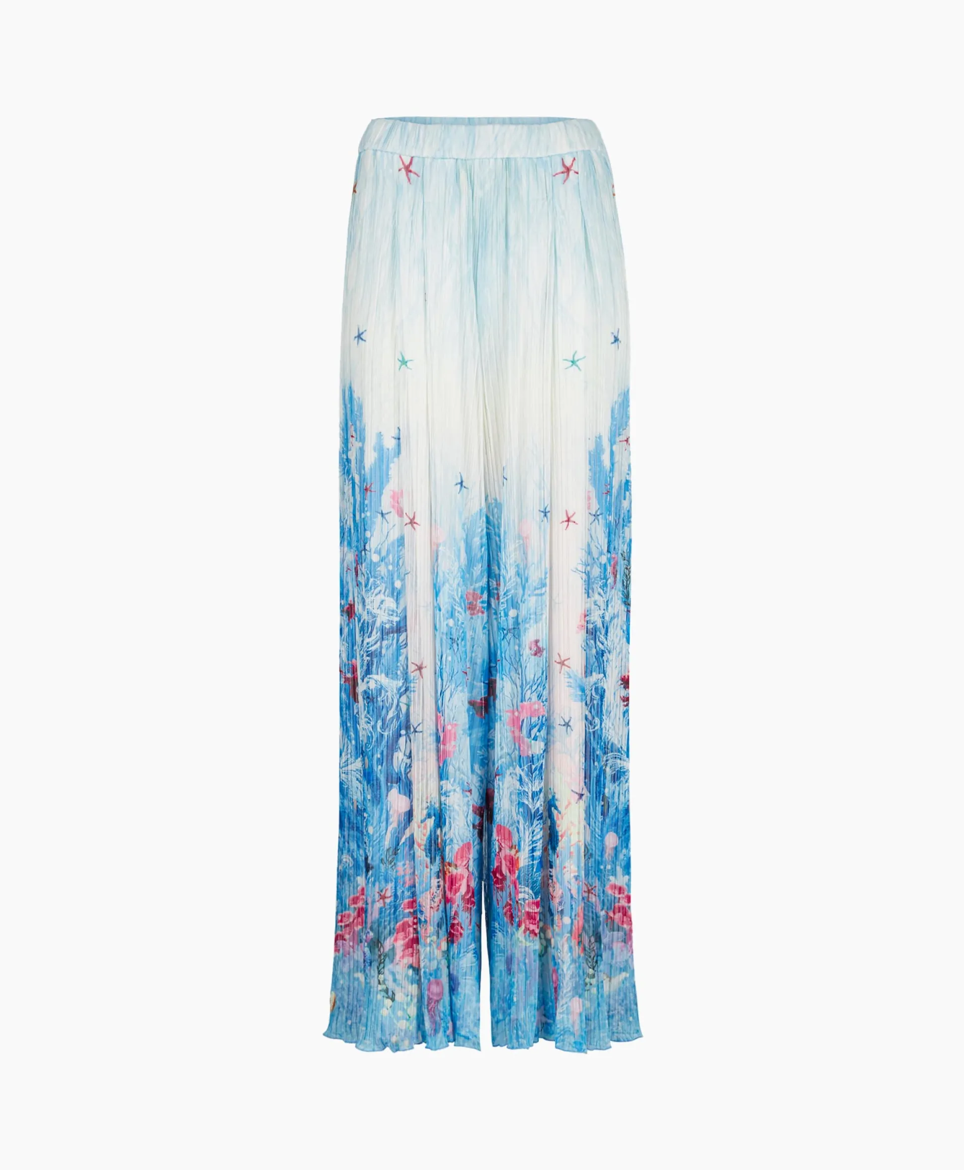 Marccain Collectie Broek Wc 81.58 J83 Aqua