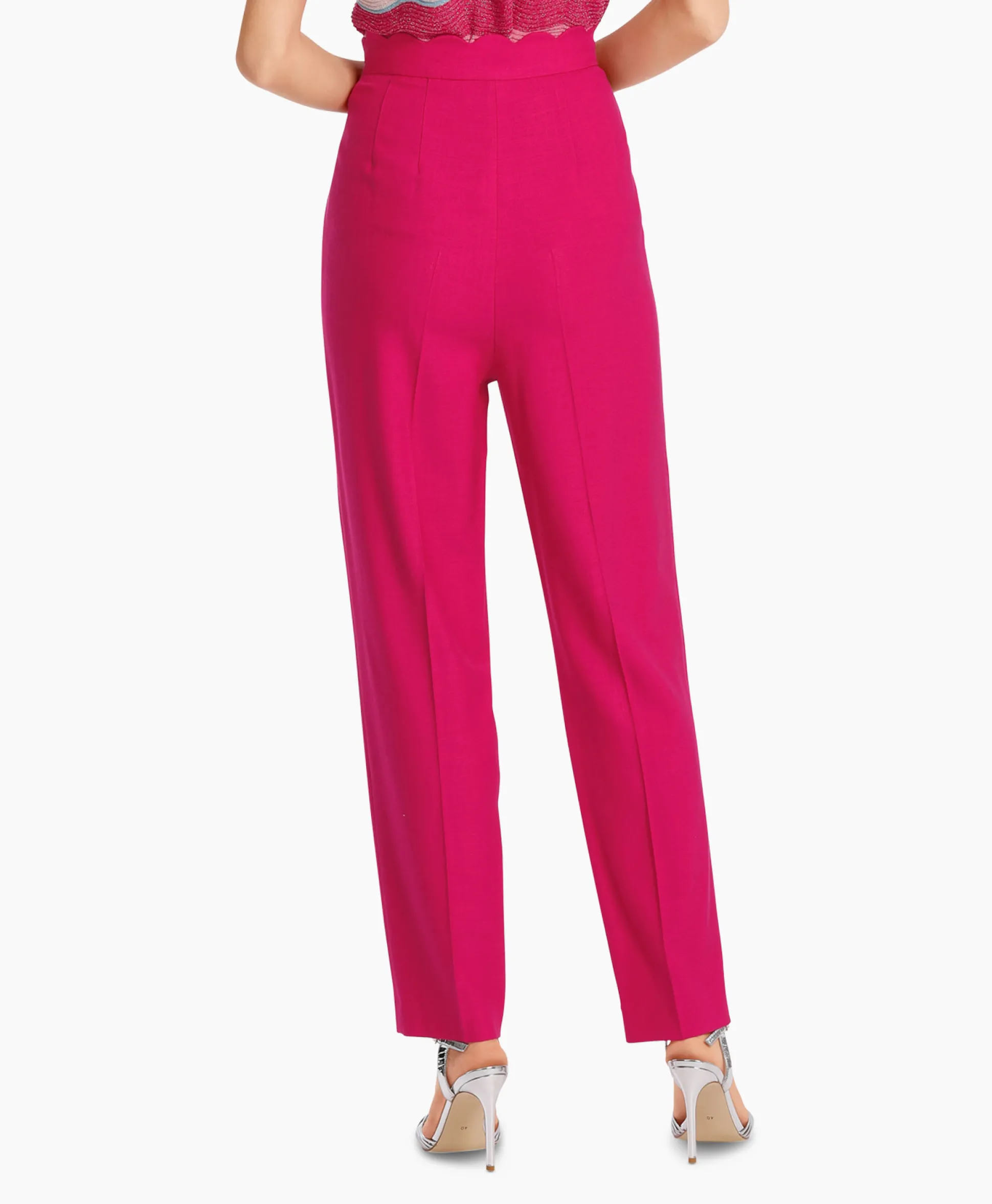 Marccain Collectie Broek Wc 81.48 W86 Print + 2 Kleurig