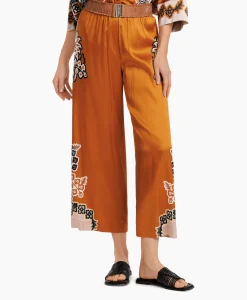Marccain Collectie Broek Wc 81.54 W66 Oranje