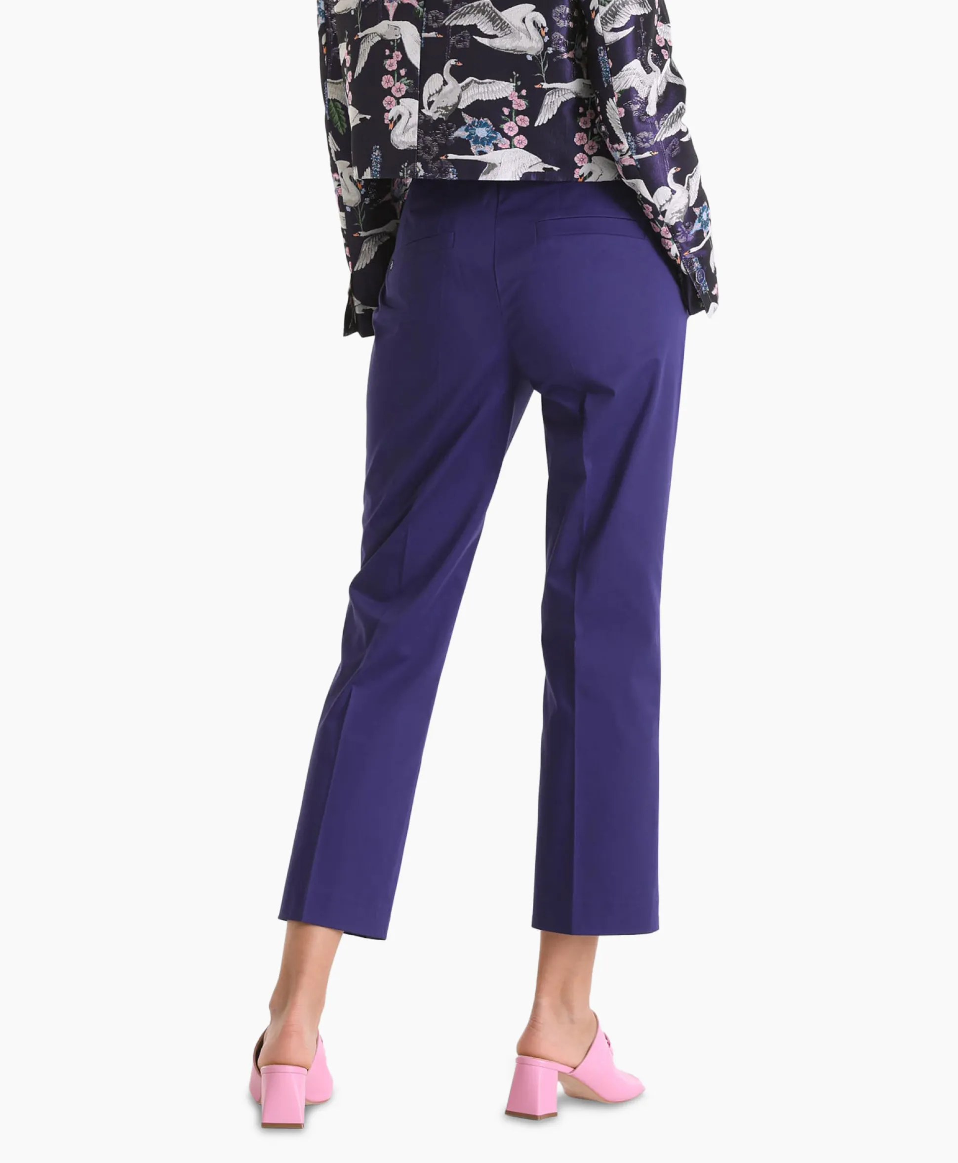 Marccain Collectie Broek Wc 81.43 W83 Paars