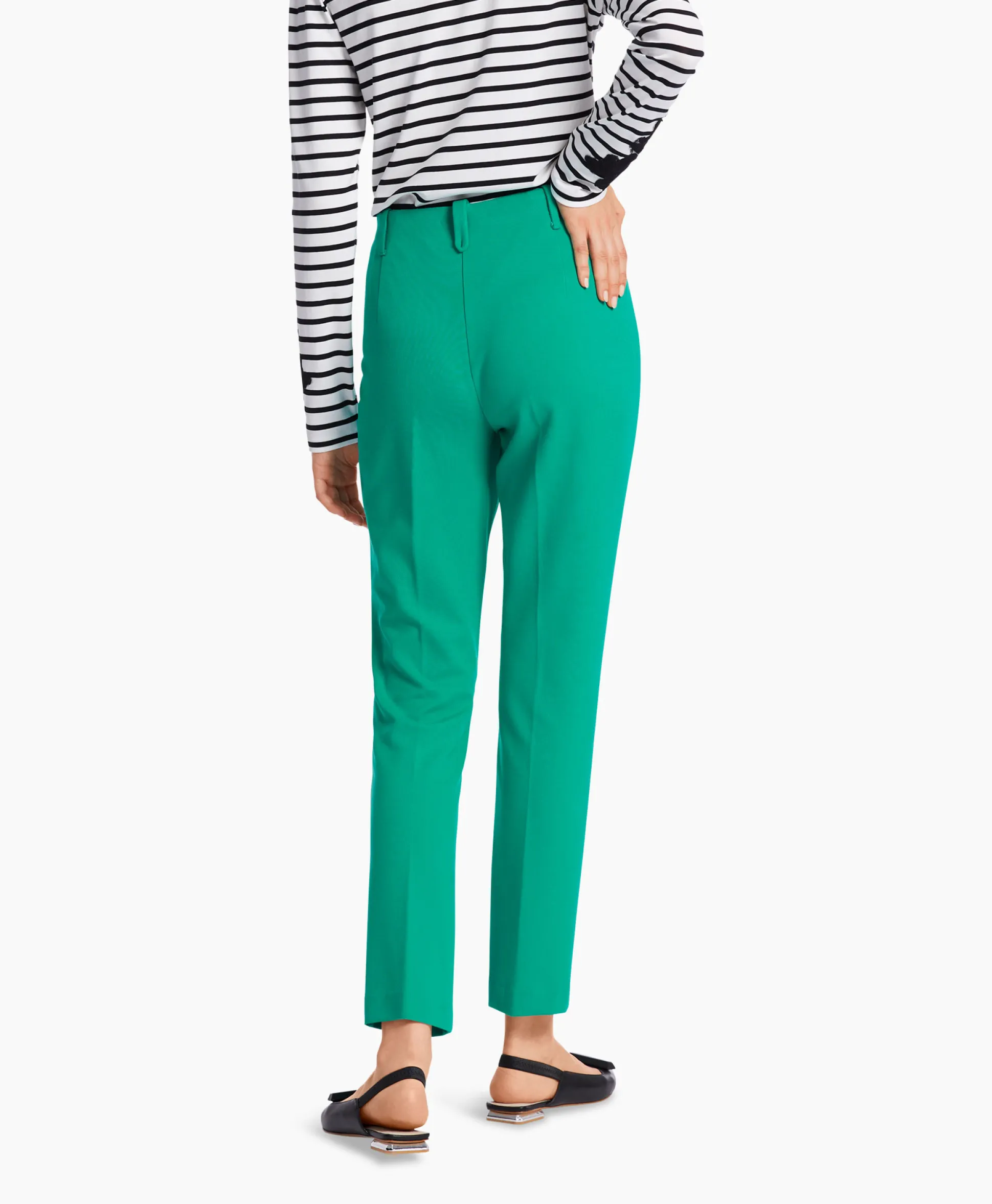 Marccain Collectie Broek Wc 81.11 J42 Groen