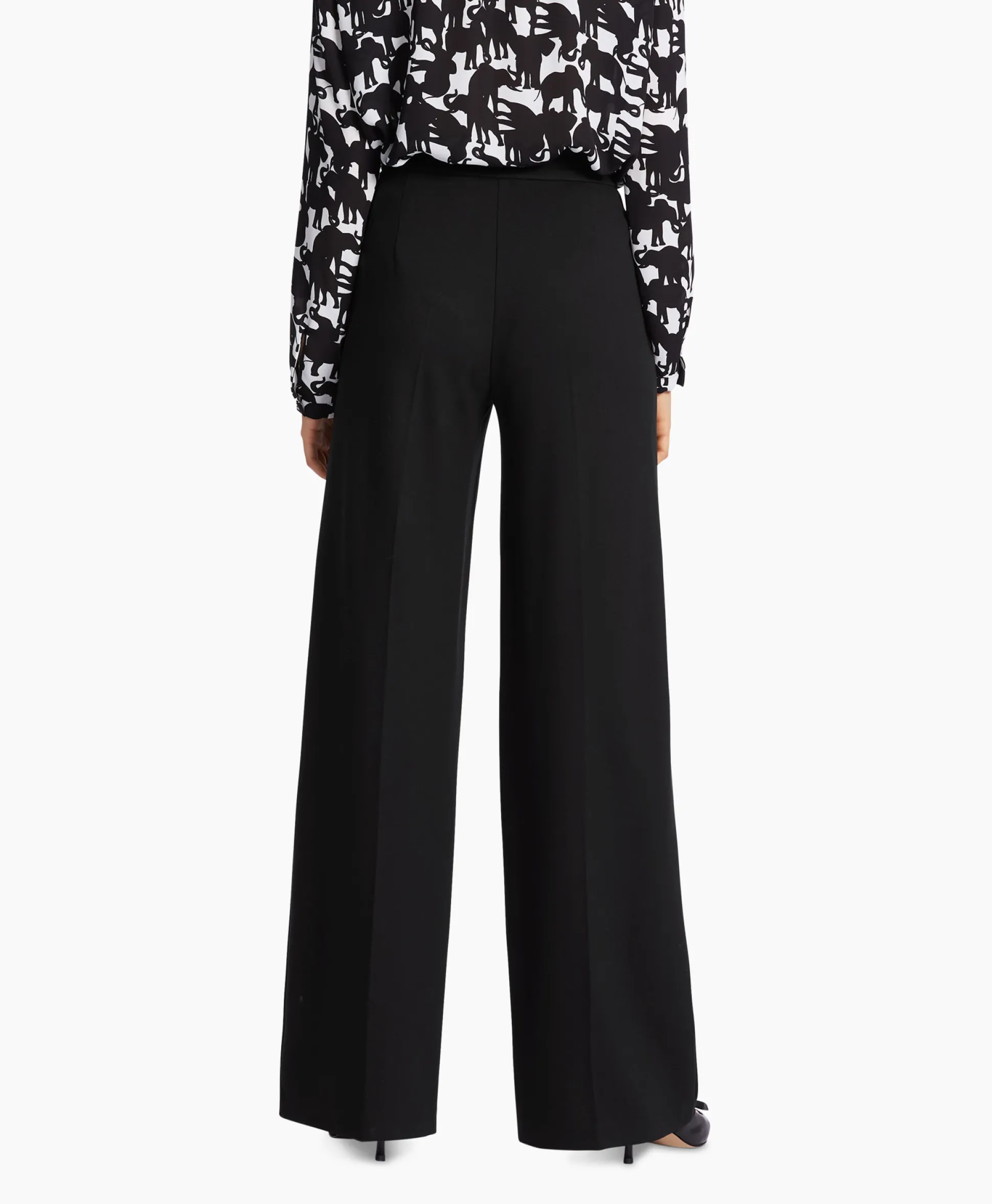 Marccain Collectie Broek Wc 81.10 J42 Zwart