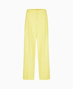 Marccain Collectie Broek Wc 81.24 W03 Midden Geel