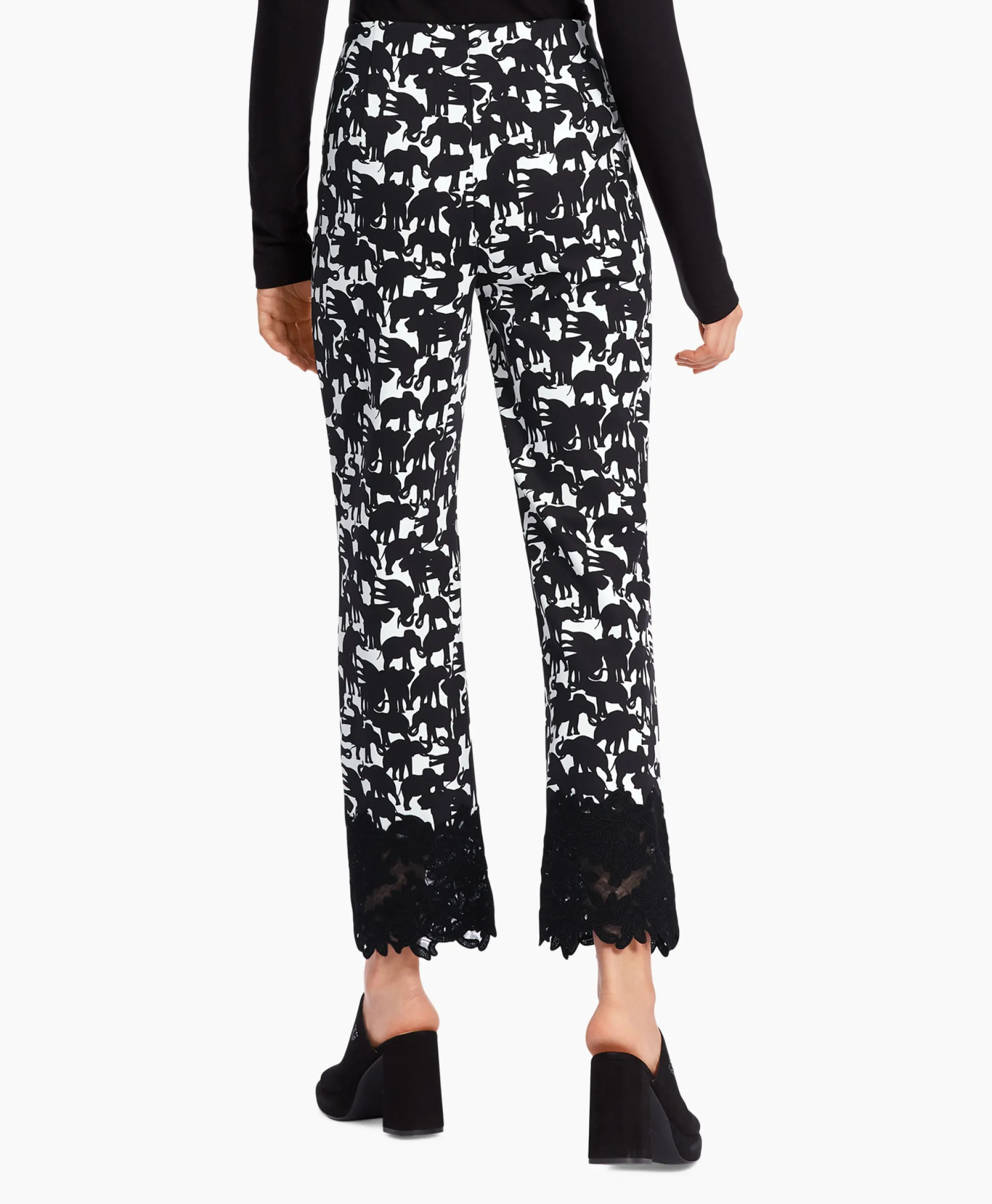 Marccain Collectie Broek Wc 81.02 J10 Zwart