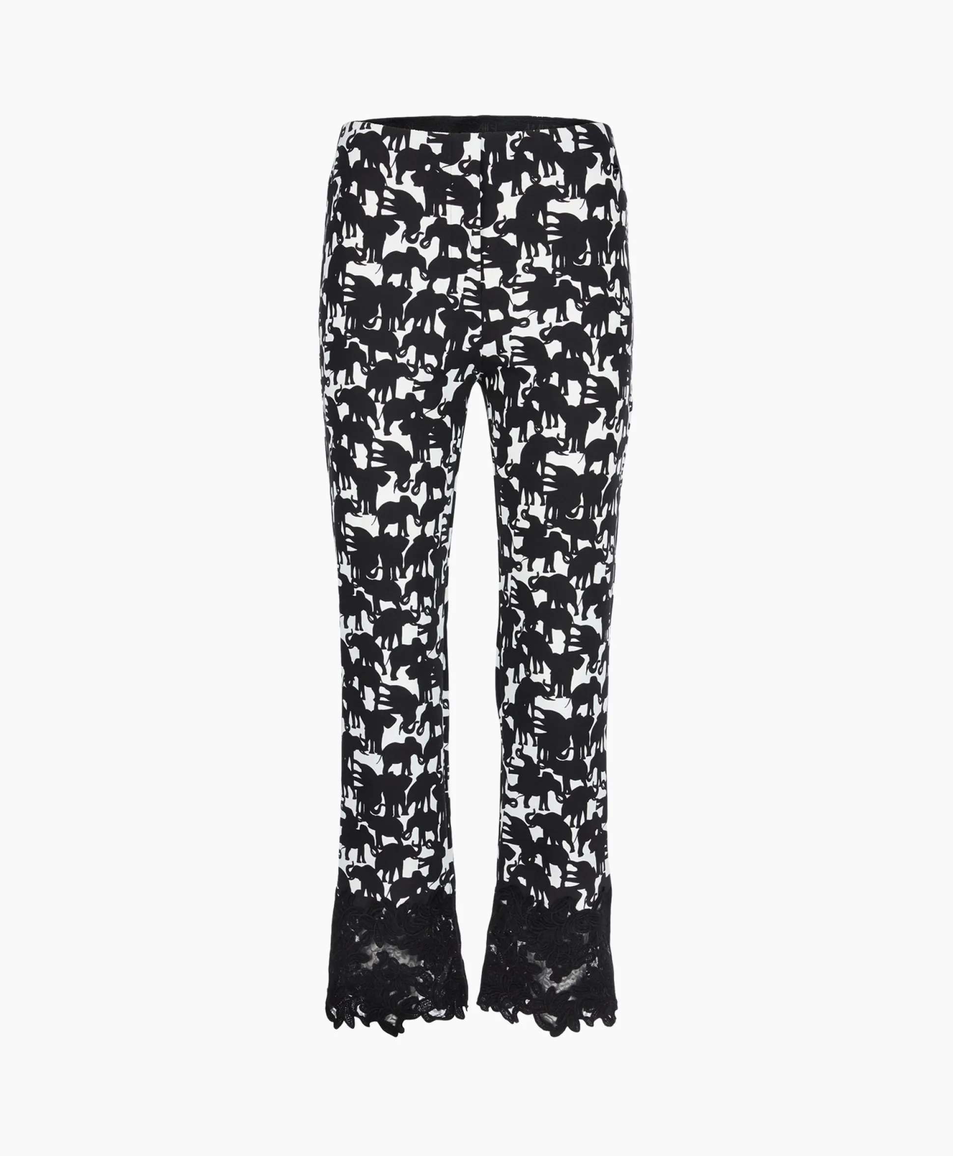 Marccain Collectie Broek Wc 81.02 J10 Zwart
