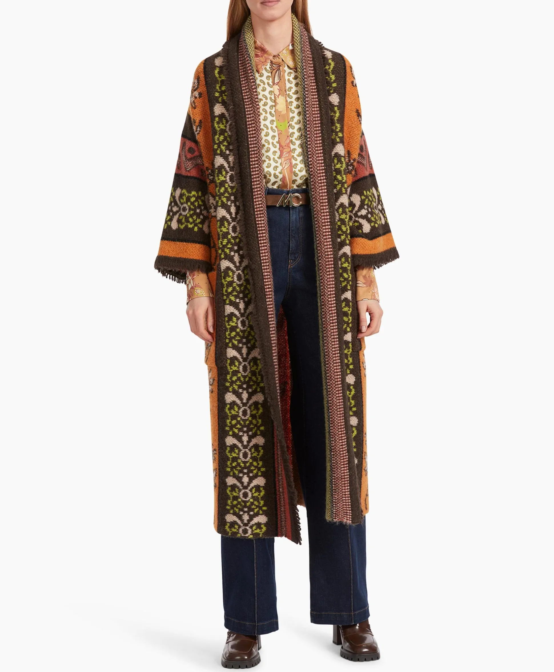 Marccain Collectie Coat Vc 11.06 M23 Geel