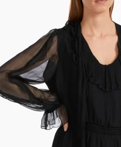 Marccain Collectie Jurk Vc 21.19 W51 Zwart