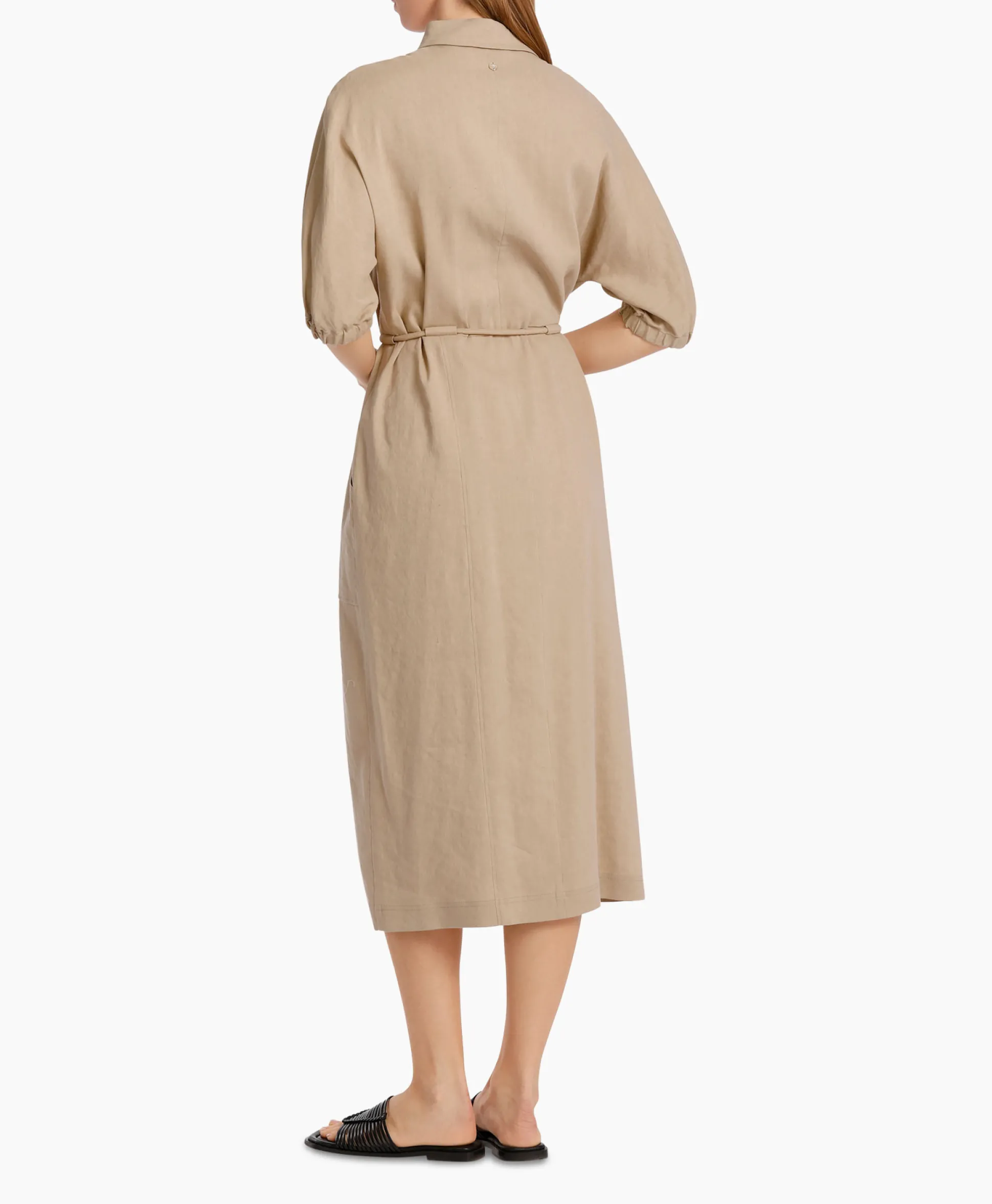 Marccain Collectie Jurk Wc 21.48 W47 Beige