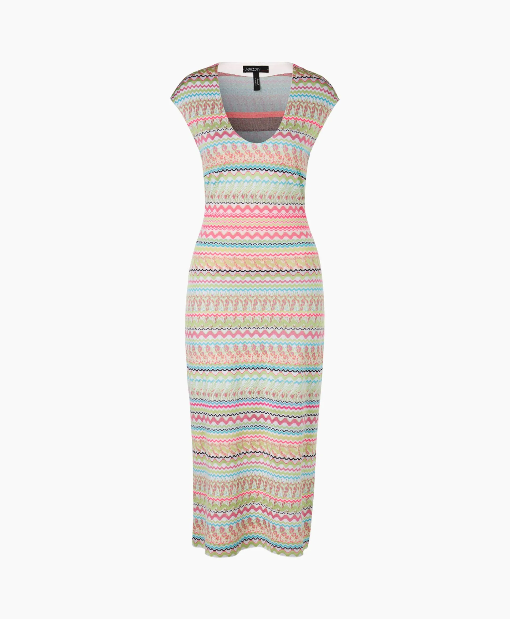 Marccain Collectie Jurk Wc 21.40 M36 Groen