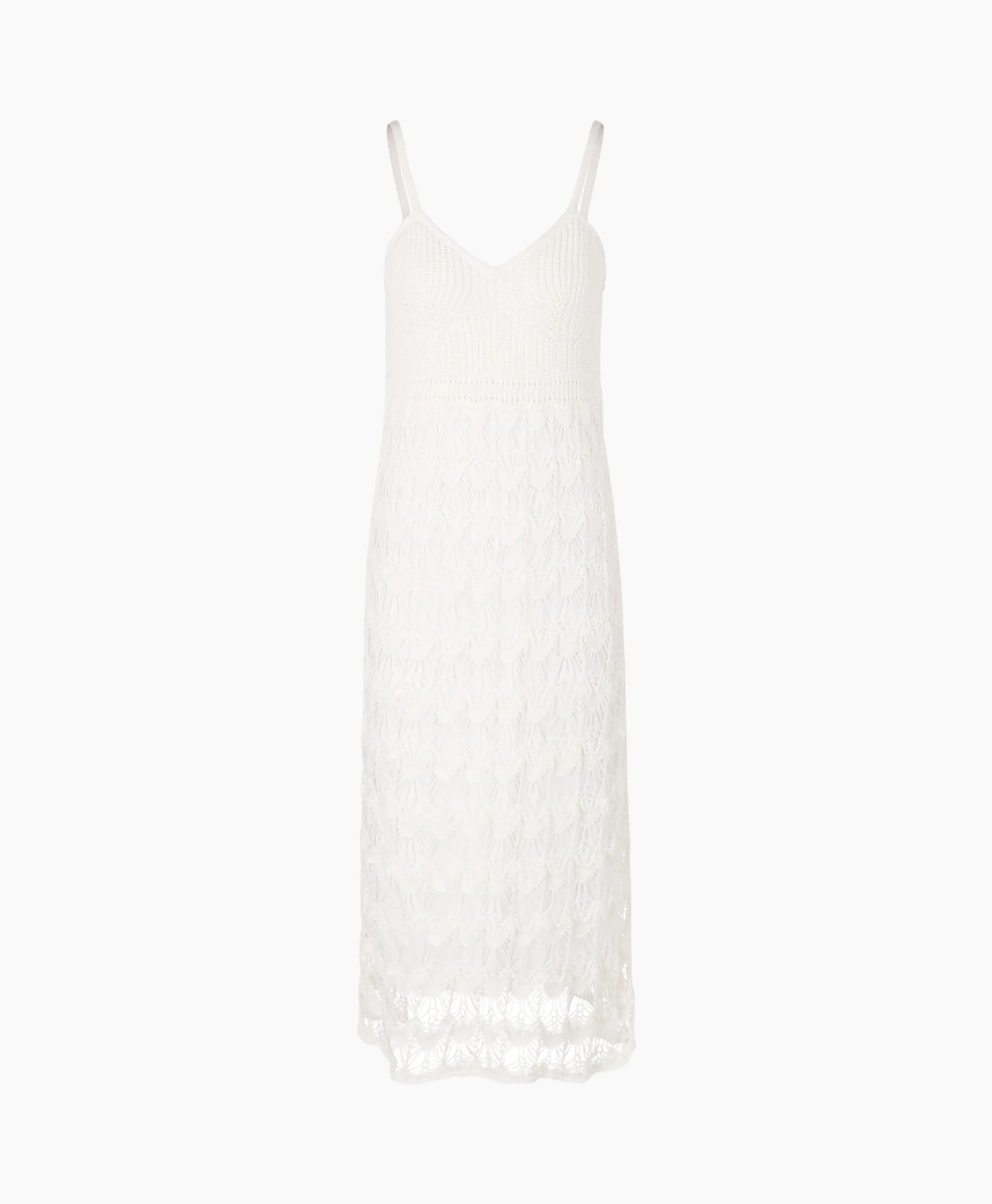 Marccain Collectie Jurk Wc 21.39 M35 Off White