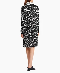 Marccain Collectie Jurk Wc 21.19 W13 Zwart