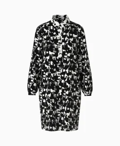 Marccain Collectie Jurk Wc 21.19 W13 Zwart