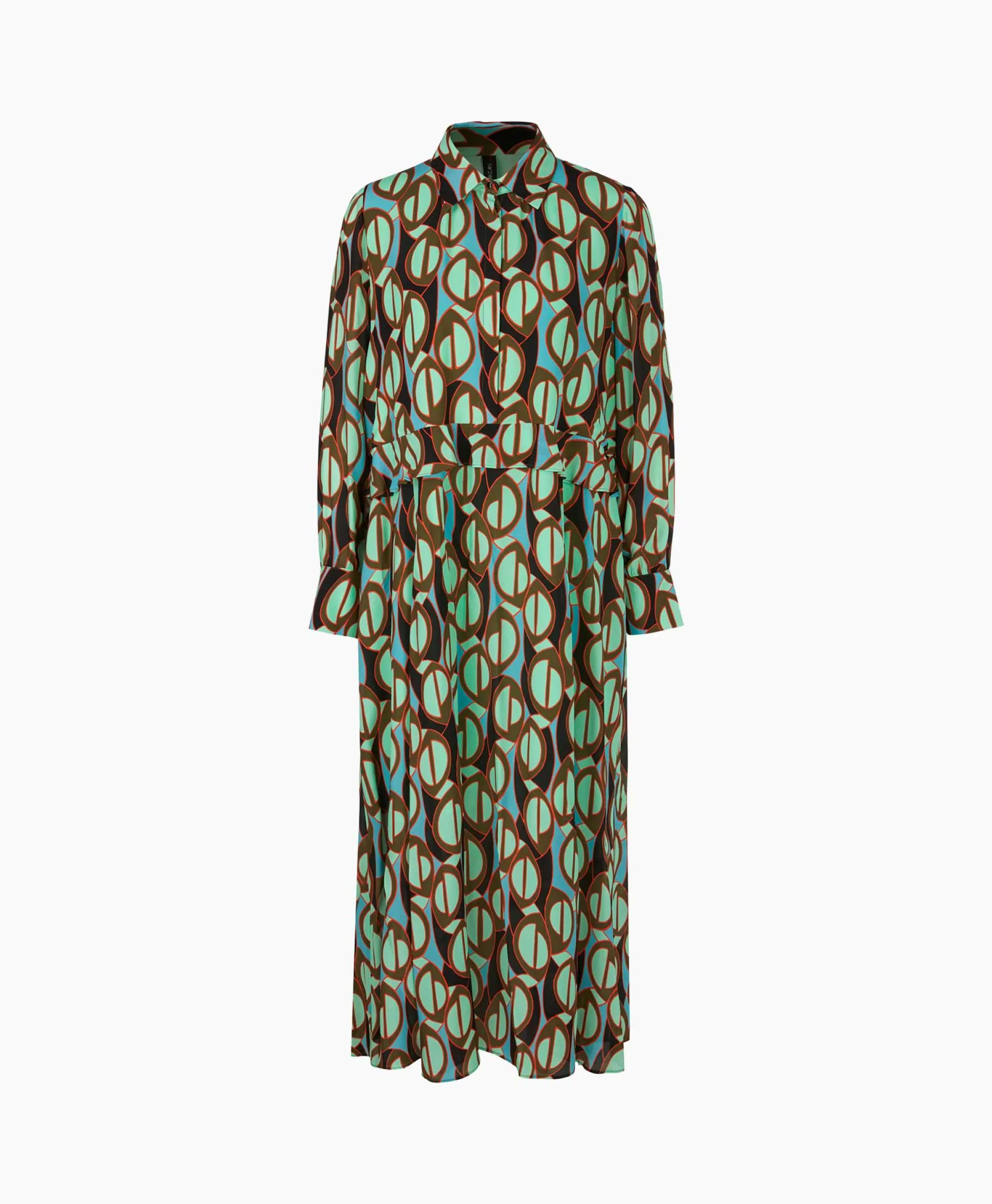 Marccain Collectie Jurk Wc 21.43 W04 Groen