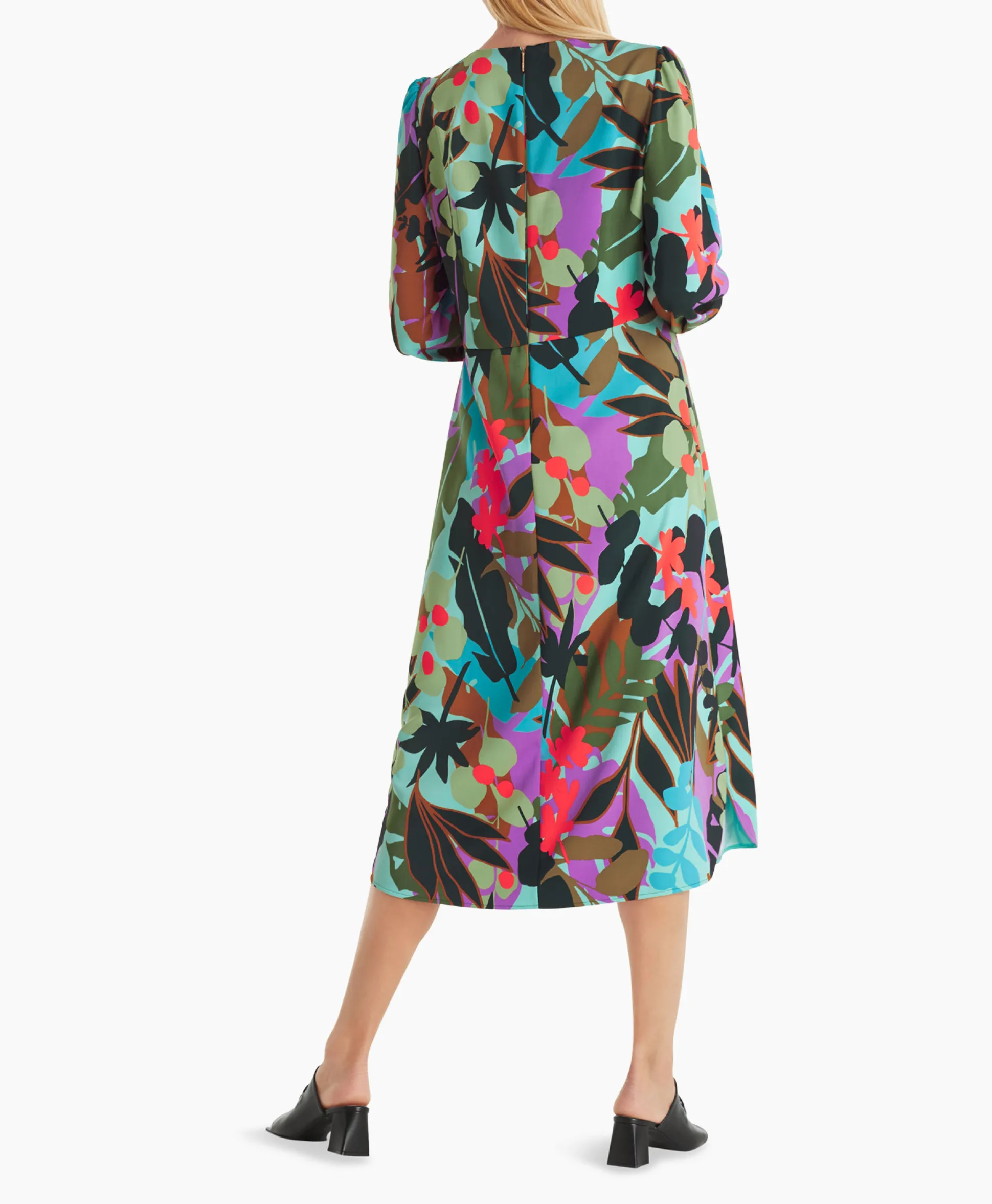 Marccain Collectie Jurk Wc 21.06 W02 Groen