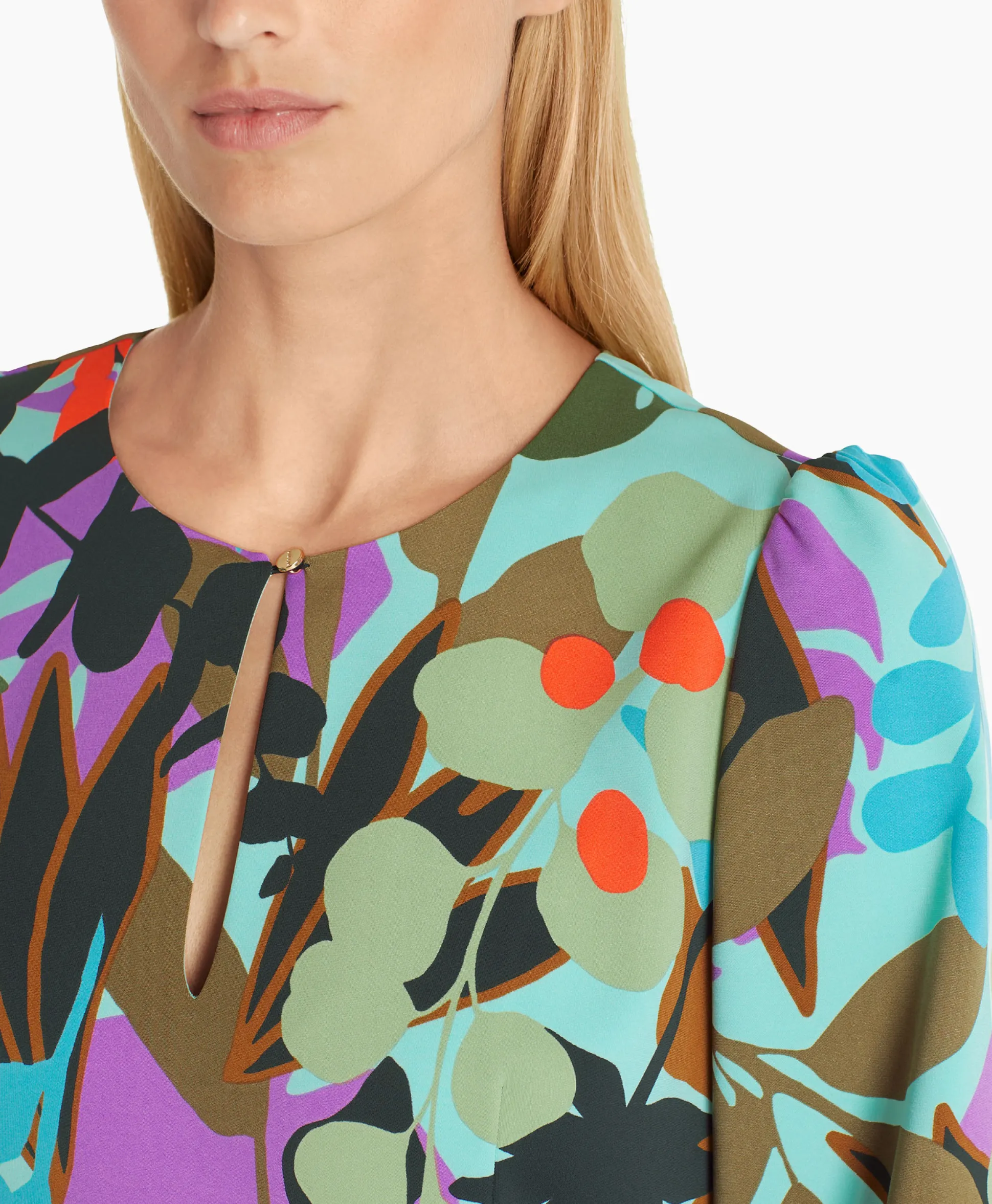 Marccain Collectie Jurk Wc 21.06 W02 Groen