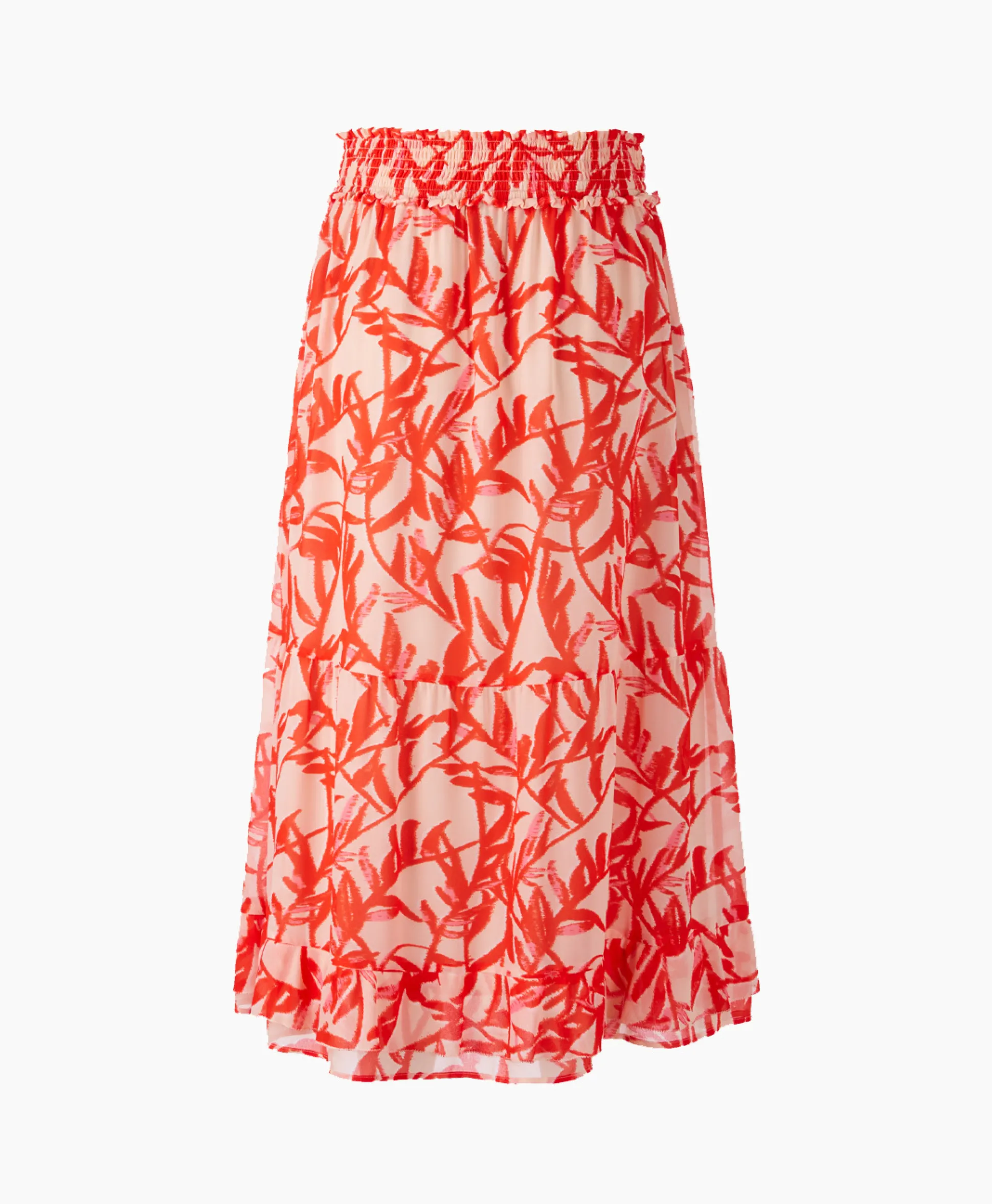 Marccain Collectie Maxi Rok Uc 71.10 W43 Ecru