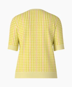 Marccain Collectie Pullover Wc 41.49 M33 Midden Geel