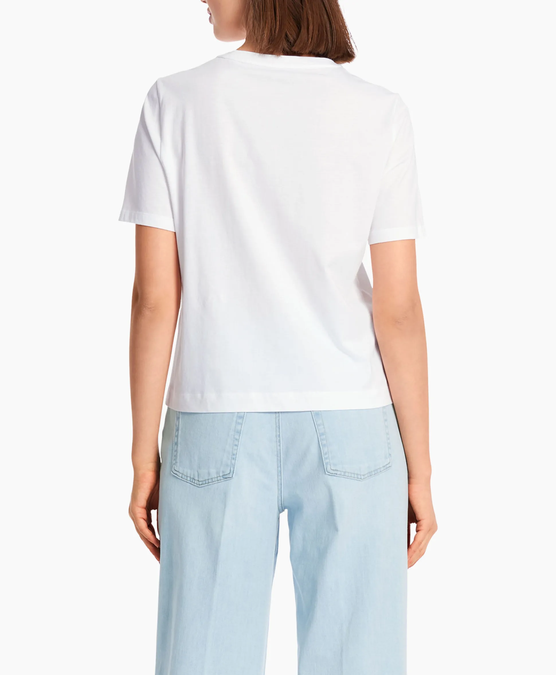 Marccain Collectie T-Shirt Wc 48.06 J29 Wit