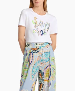 Marccain Collectie T-Shirt Wc 48.32 J73 Wit