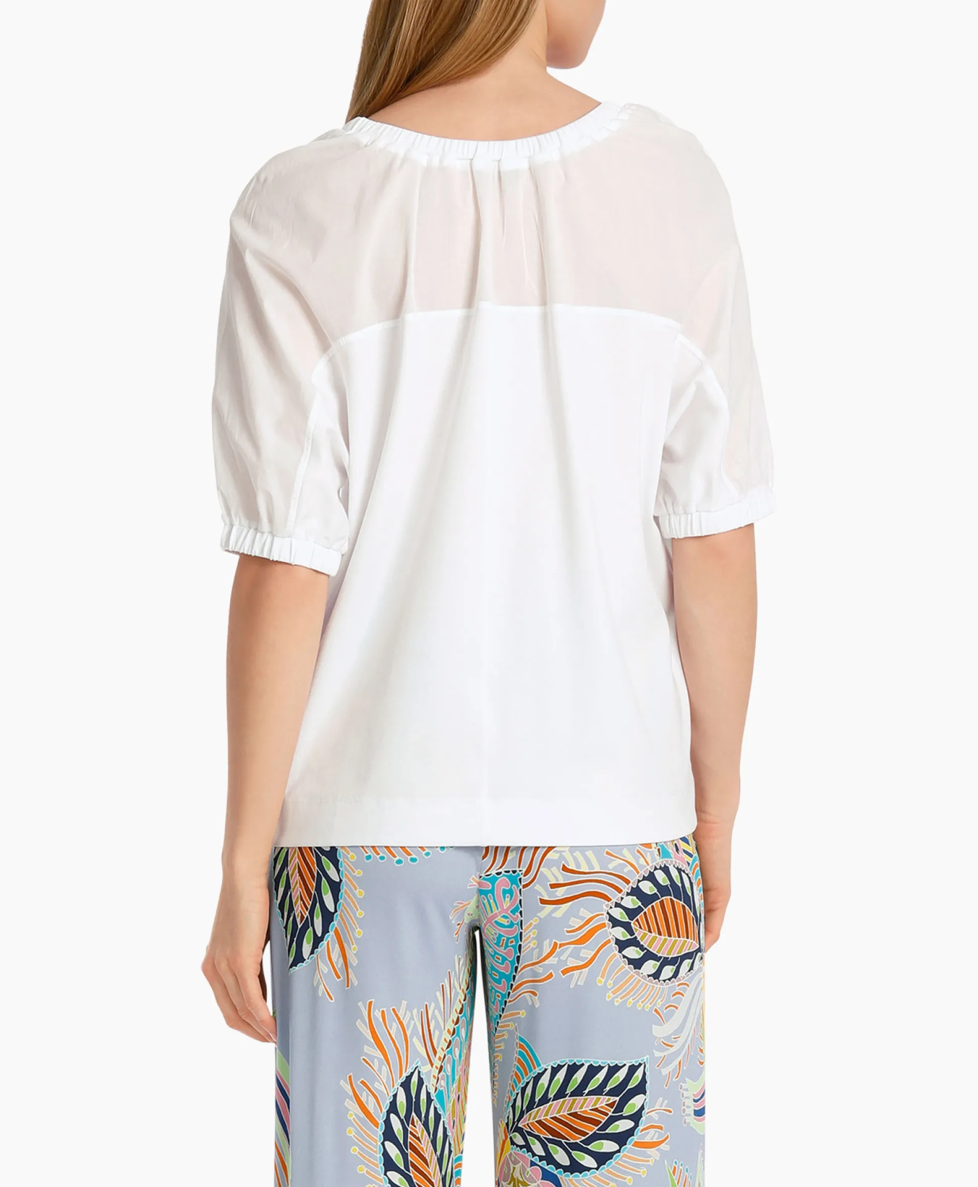 Marccain Collectie T-Shirt Wc 48.50 J14 Wit