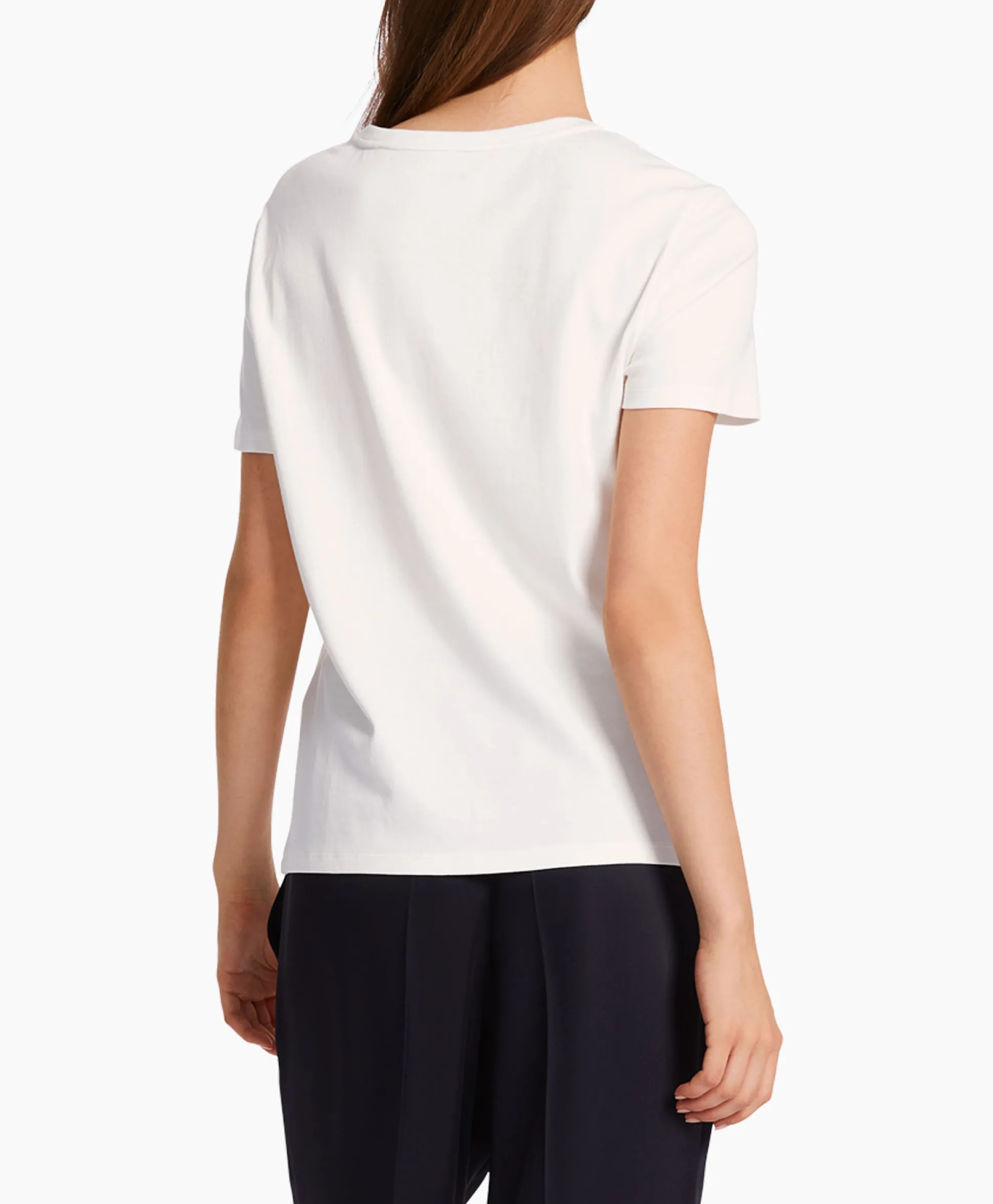 Marccain Collectie T-Shirt Wc 48.32 J06 Off White