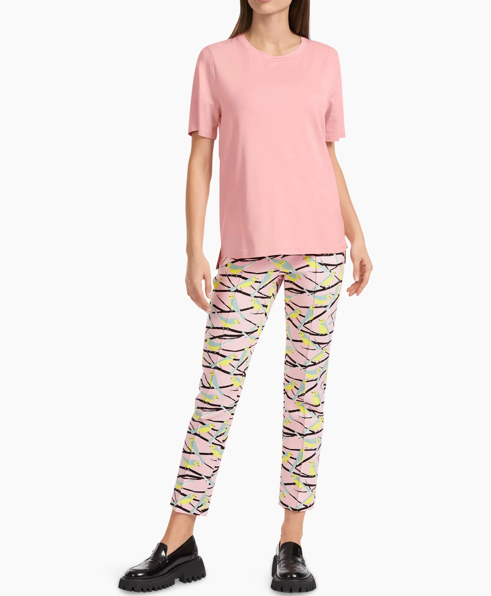 Marccain Collectie T-Shirt Vc 48.02 J14 Pink