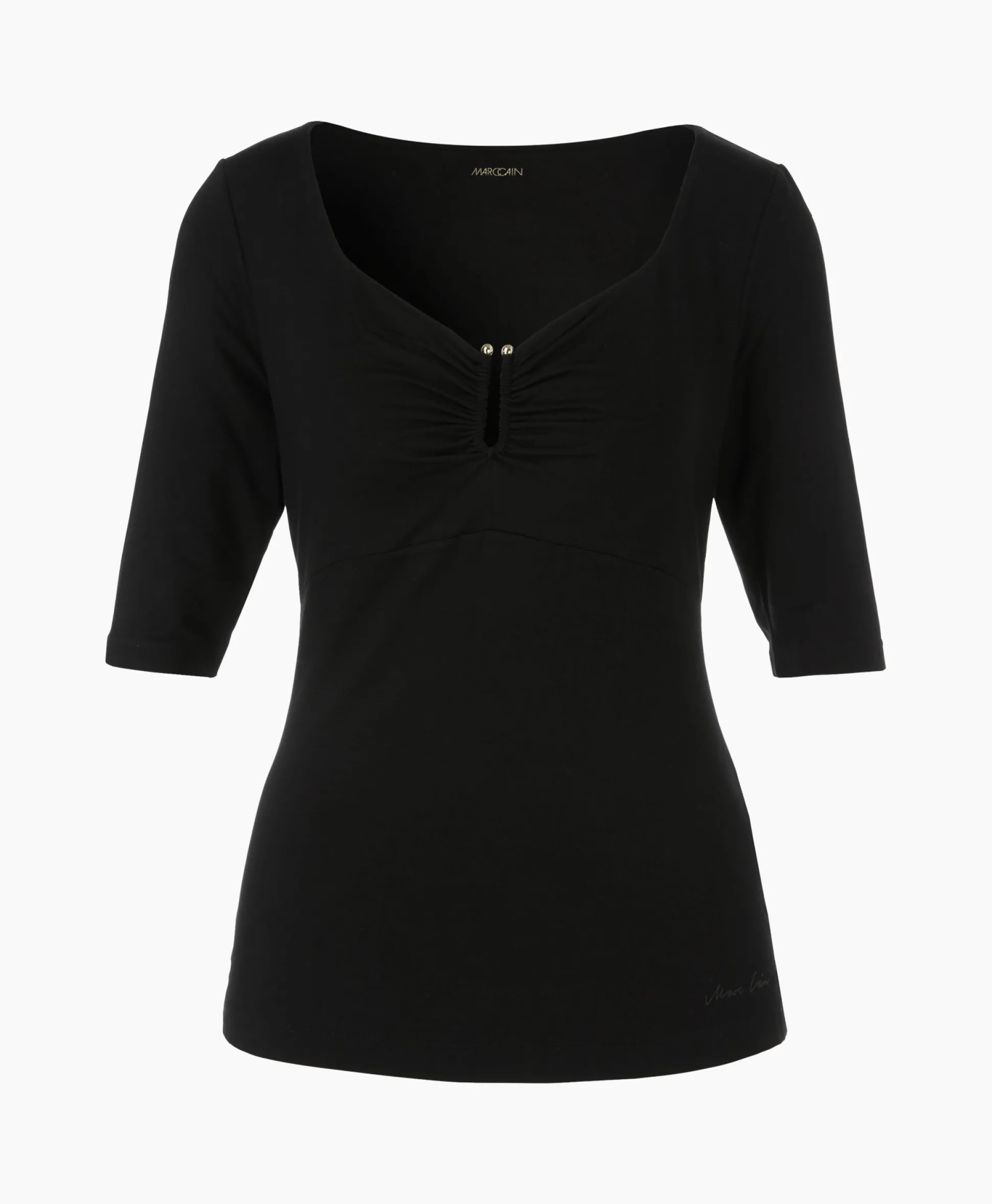 Marccain Collectie T-Shirt Wc 48.57 J33 Zwart