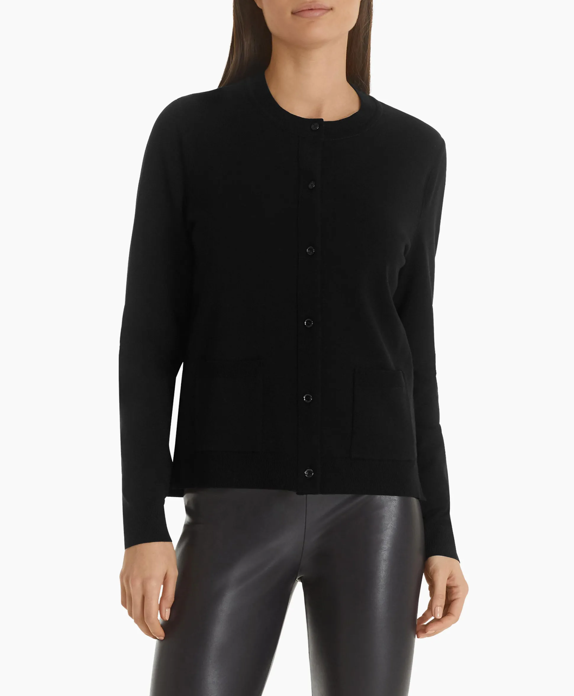 Marccain Essentials Vest +E 39.01 M11 Zwart