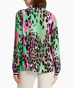 Marccain Sport Blouse Ws 51.08 W05 Groen