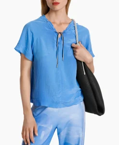 Marccain Sport Blouse Ws 55.07 J67 Donker Blauw