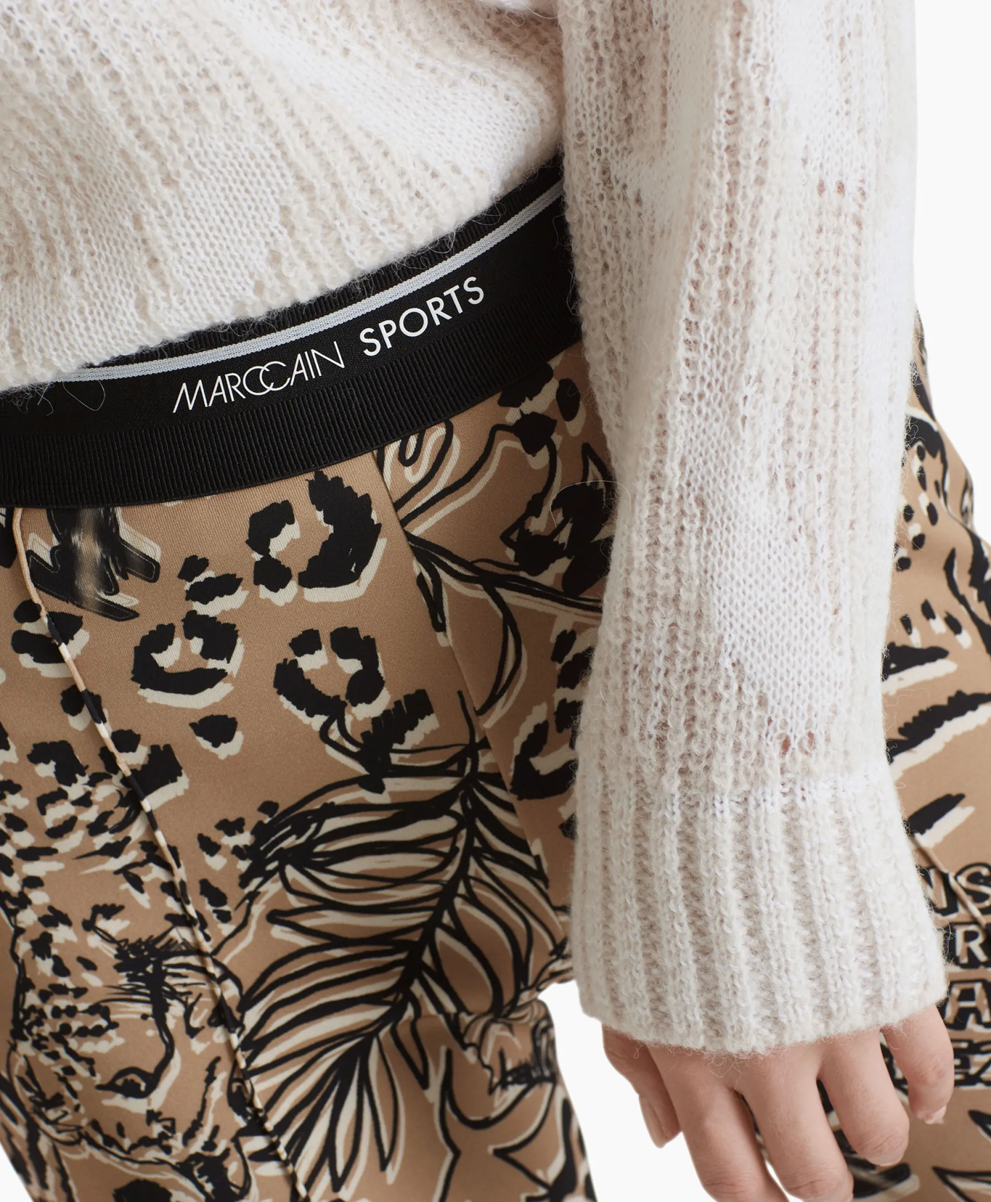 Marccain Sport Broek Ws 81.27 J01 Zand