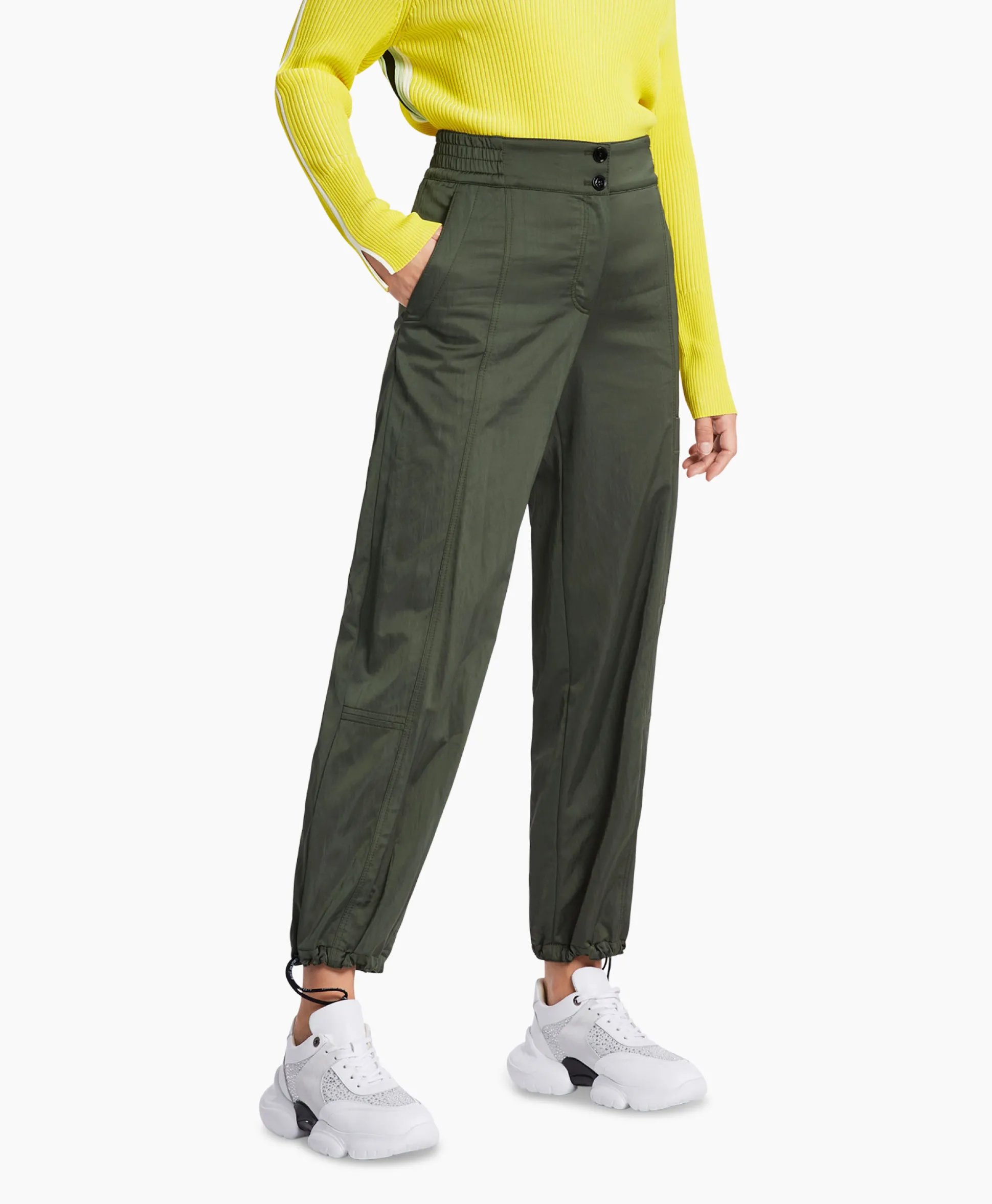 Marccain Sport Broek Ws 81.20 W31 Donker Groen