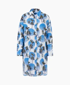 Marccain Sport Jurk Ws 21.42 W44 Donker Blauw