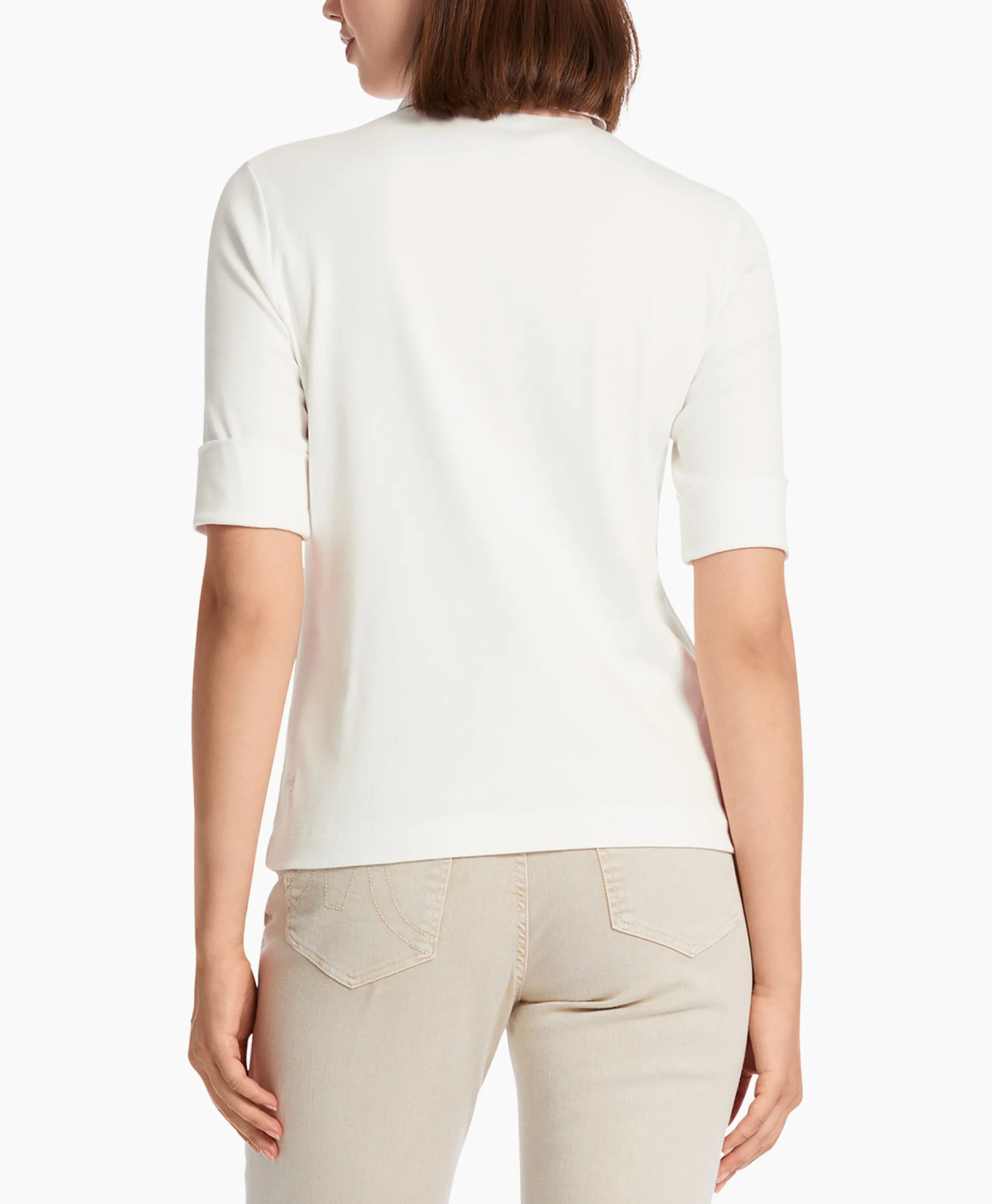 Marccain Sport Polo Ws 53.03 J48 Off White