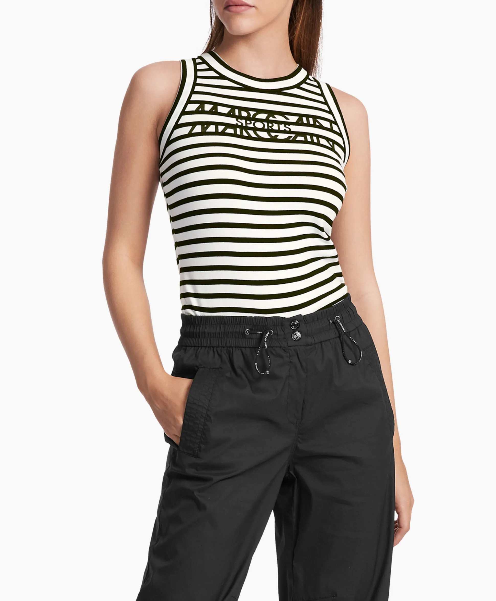 Marccain Sport Top Ws 61.08 J90 Zwart