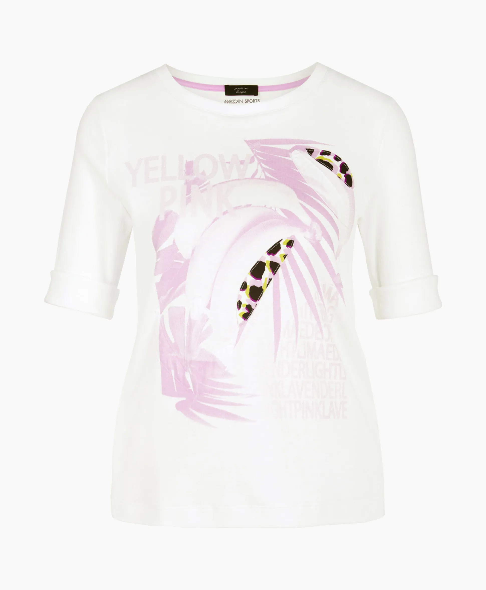 Marccain Sport T-Shirt Ws 48.28 J32 Off White