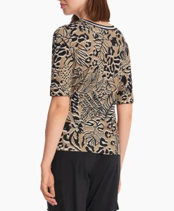 Marccain Sport T-Shirt Ws 48.38 J07 Zand