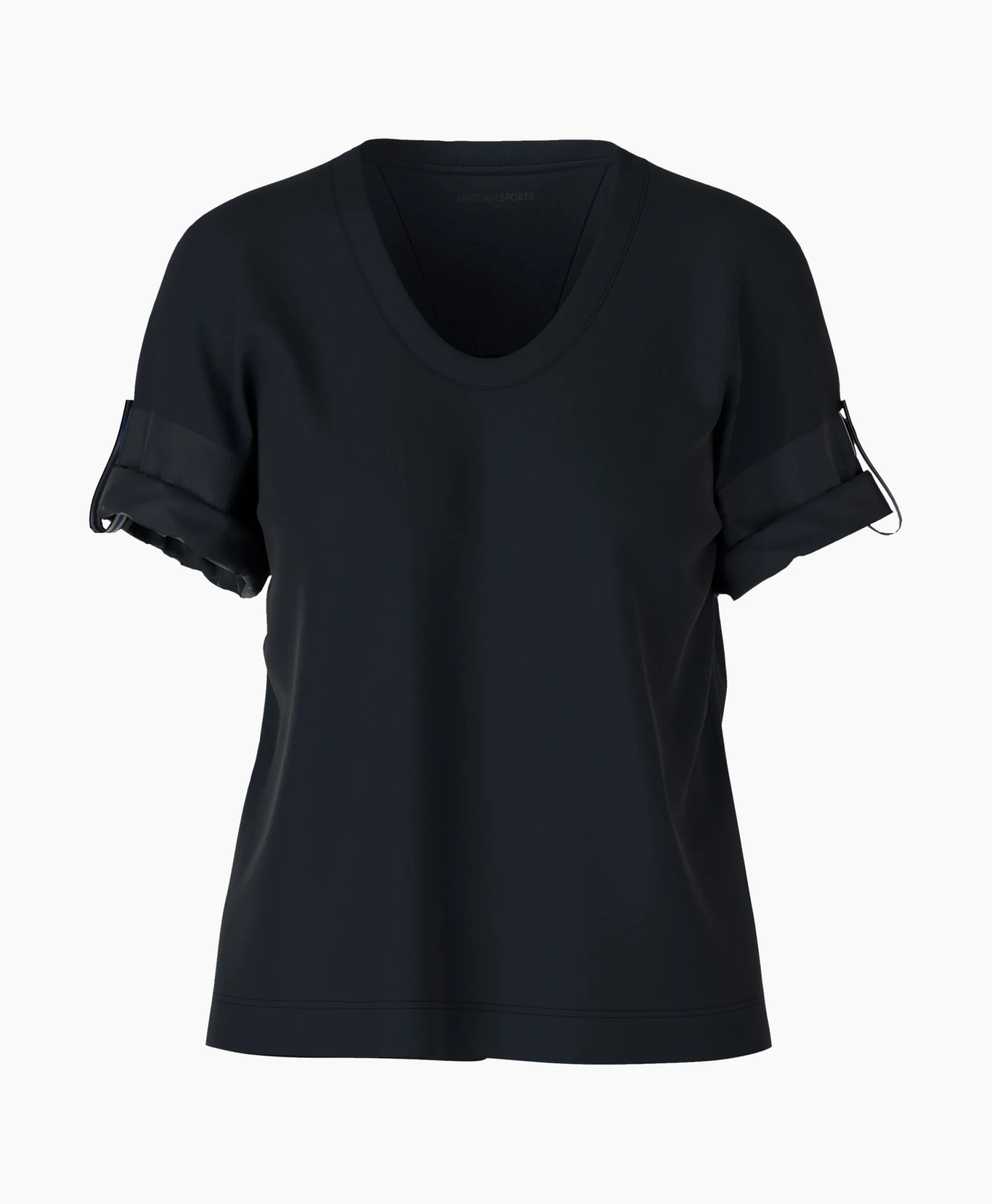 Marccain Sport T-Shirt Ws 48.31 J55 Midden Blauw