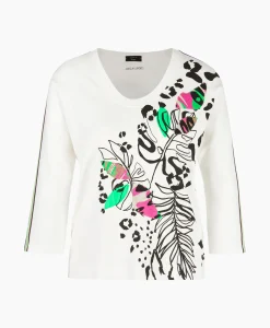 Marccain Sport T-Shirt Ws 48.18 J54 Off White