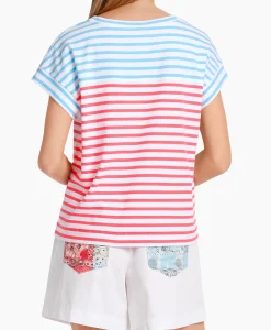 Marccain Sport T-Shirt Ws 48.42 J90 Blauw