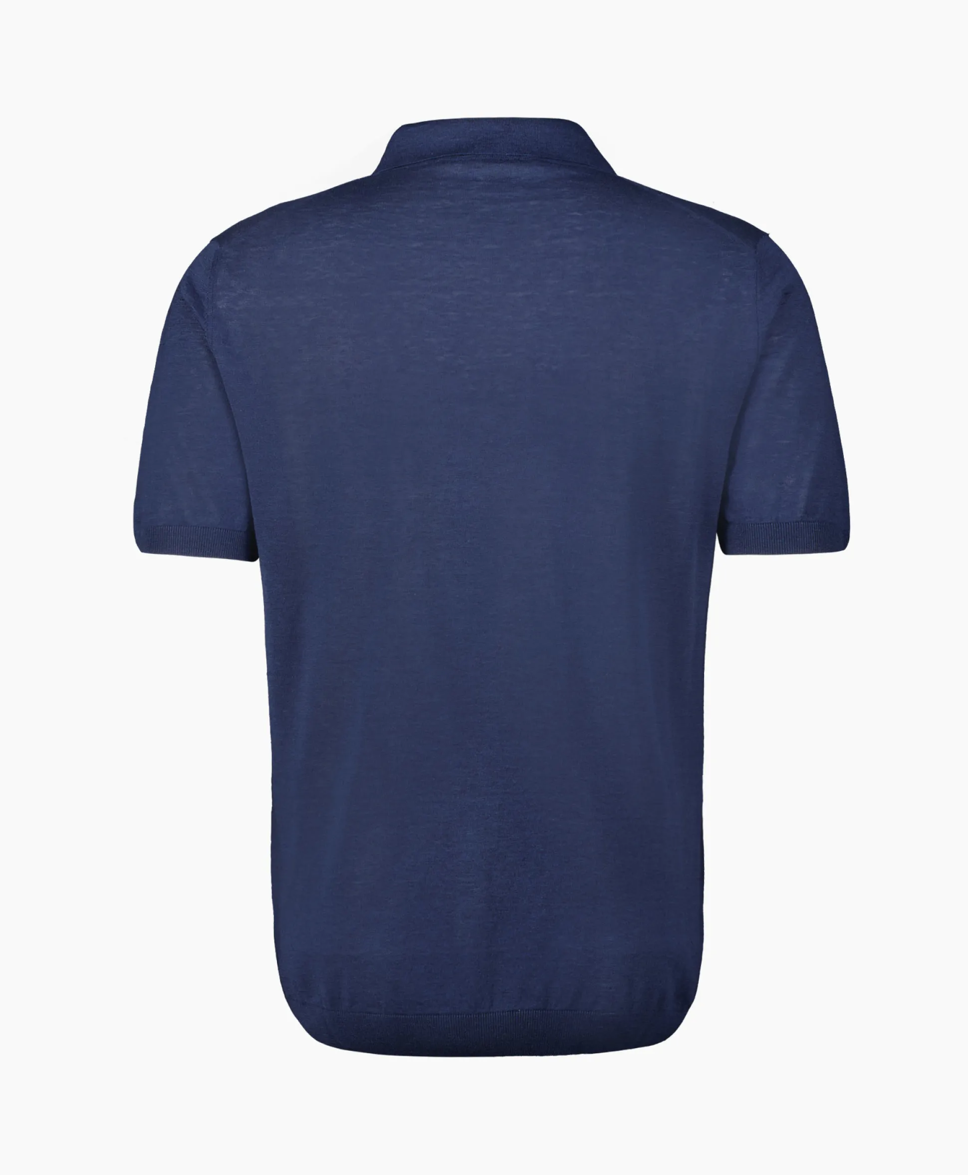 Maurizio Baldassari Polo Light Knitted Donker Blauw
