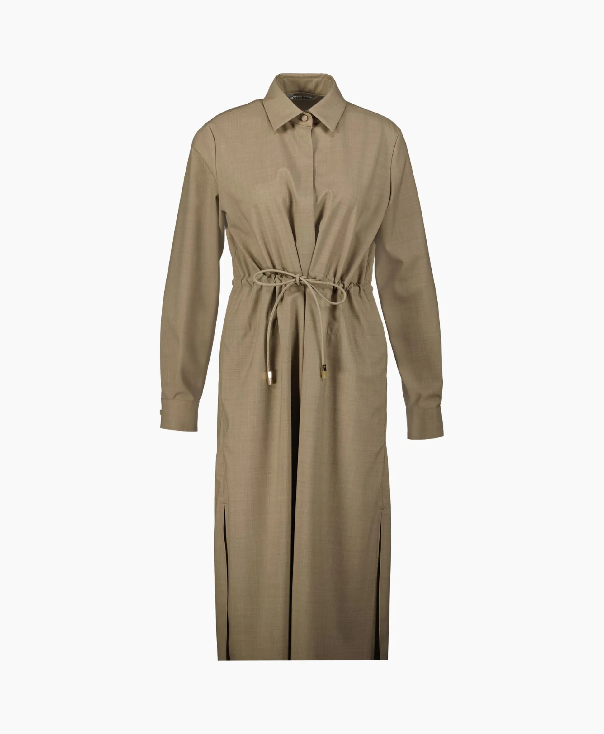 Maxmara Maxi Jurk Monia Bruin