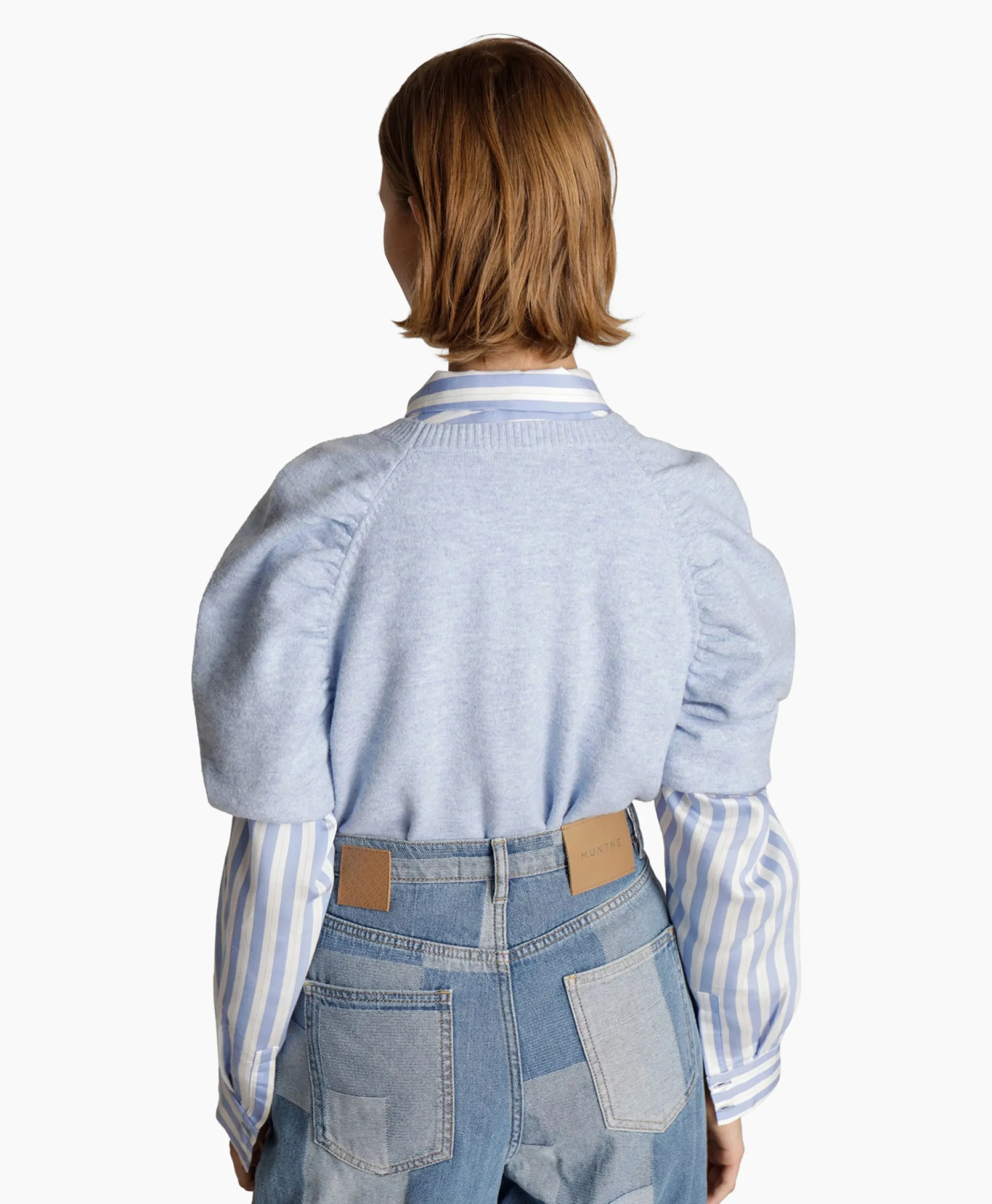 Munthe Pullover Manya Licht Blauw