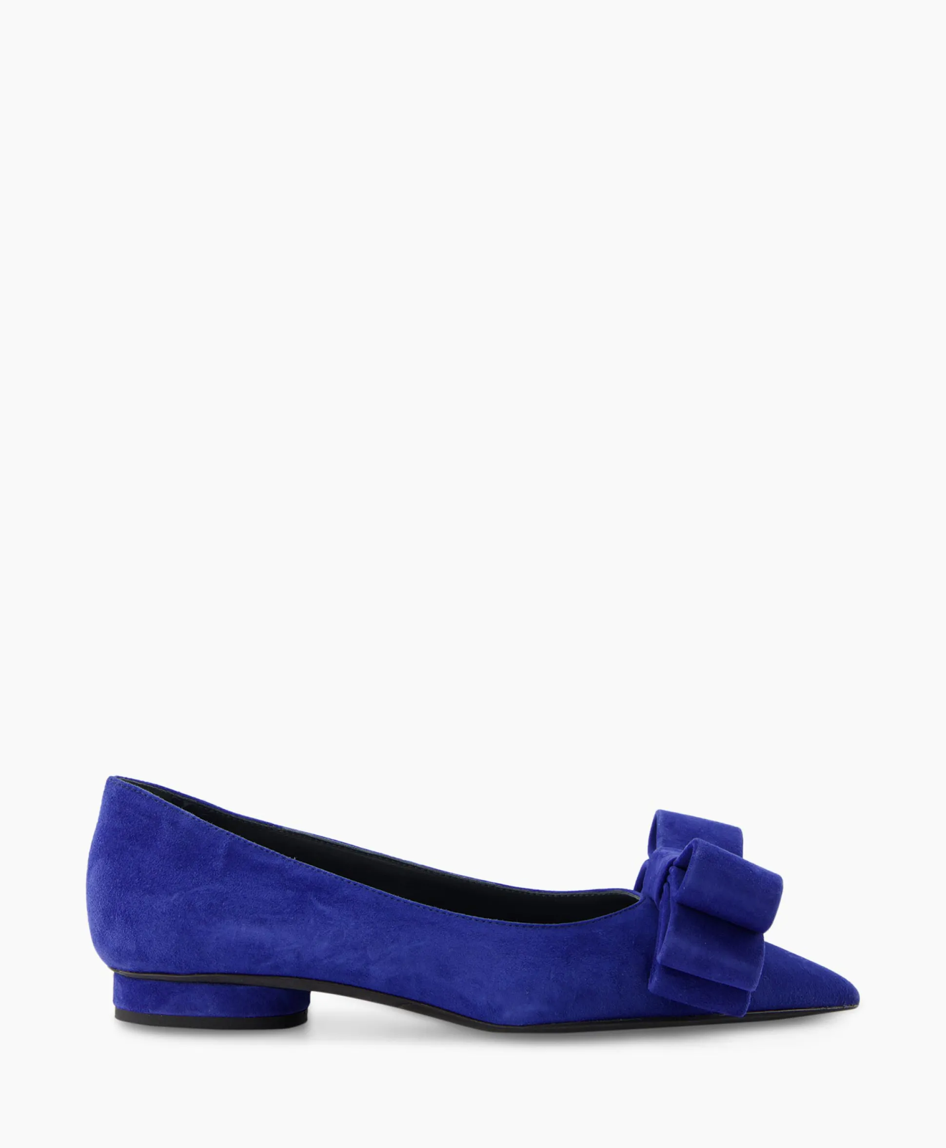 Natan Schoenen Ballerina Cam Electrico Leder Blauw