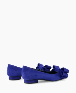 Natan Schoenen Ballerina Cam Electrico Leder Blauw