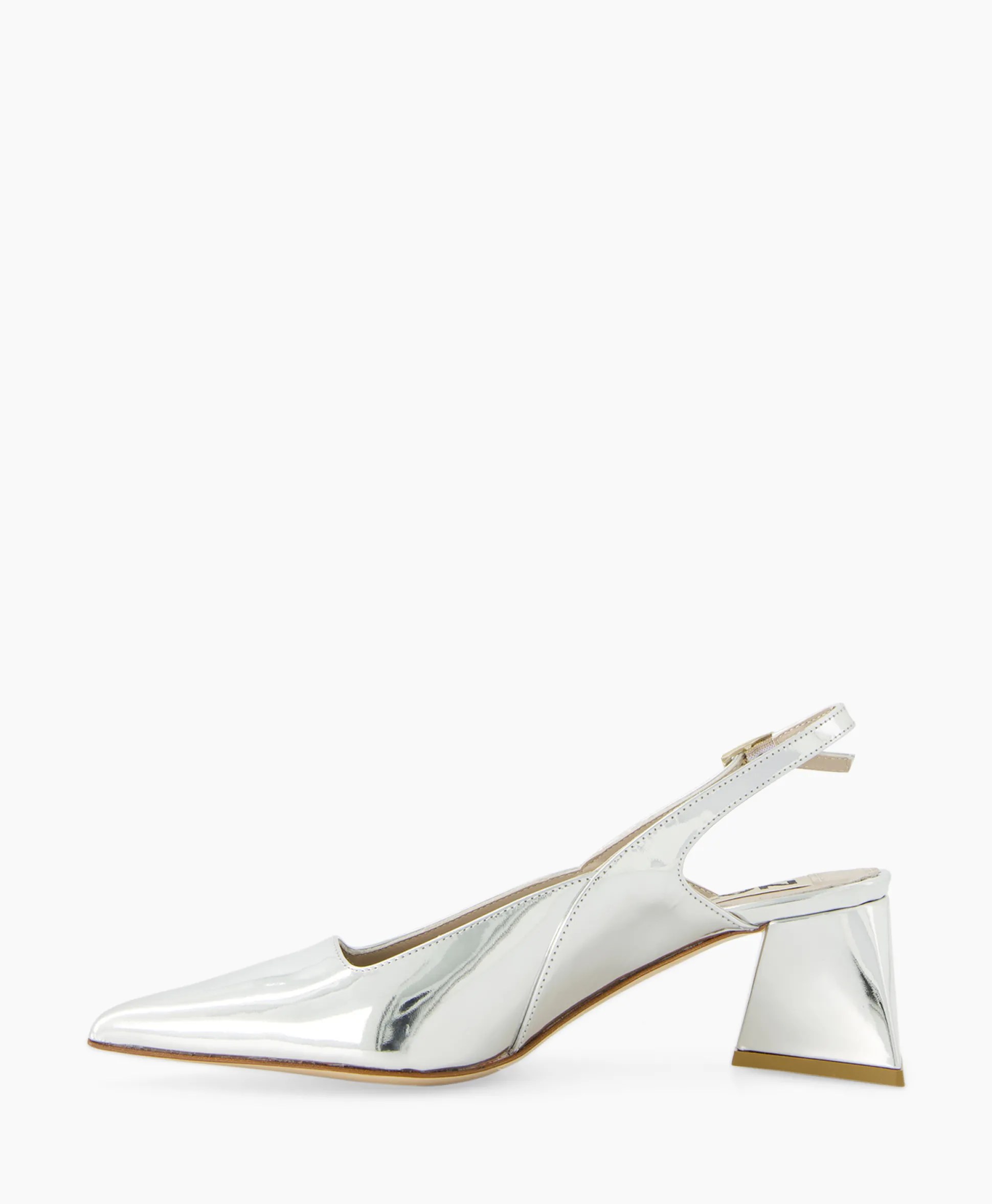Natan Schoenen Pump Specchio Argento Zilver